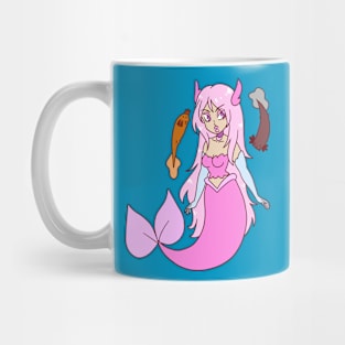 Axolotls and Mermaid Mug